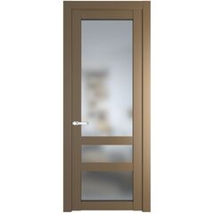 Межкомнатная дверь эмаль Profil Doors 2.5.2PD перламутр золото остеклённая