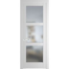 Межкомнатная дверь эмаль Profil Doors 4.6.2PD крем вайт остеклённая