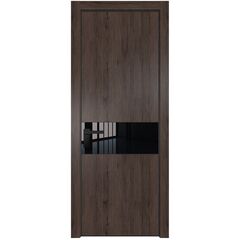 Межкомнатная дверь Profil Doors 17NA дуб тобакко остеклённая