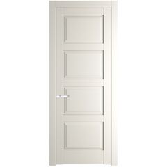 Межкомнатная дверь эмаль Profil Doors 4.4.1PD перламутр белый глухая