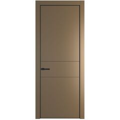 Межкомнатная дверь эмаль Profil Doors 14PA перламутр золото глухая