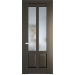 Межкомнатная дверь эмаль Profil Doors 4.8.2PD перламутр бронза остеклённая