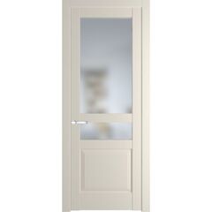 Межкомнатная дверь эмаль Profil Doors 4.5.4PD кремовая магнолия остеклённая