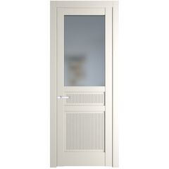Межкомнатная дверь эмаль Profil Doors 2.3.2PM перламутр белый остеклённая