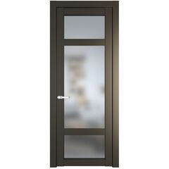 Межкомнатная дверь эмаль Profil Doors 2.3.2PD перламутр бронза остеклённая
