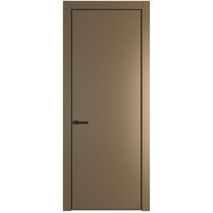 Межкомнатная дверь эмаль Profil Doors 1PA перламутр золото глухая