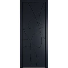 Межкомнатная дверь эмаль Profil Doors 6PA нэви блу глухая
