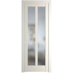 Межкомнатная дверь эмаль Profil Doors 4.7.2PD перламутр белый остеклённая