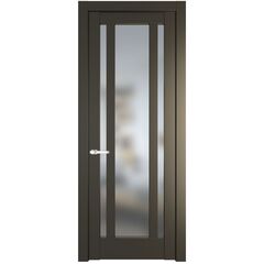 Межкомнатная дверь эмаль Profil Doors 3.5.2PM перламутр бронза остеклённая