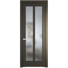 Межкомнатная дверь эмаль Profil Doors 4.7.2PD перламутр бронза остеклённая