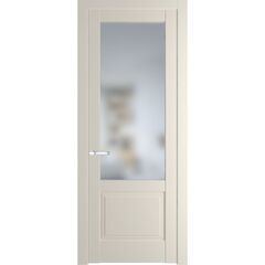 Межкомнатная дверь эмаль Profil Doors 3.2.2PD кремовая магнолия остеклённая