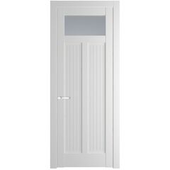 Межкомнатная дверь эмаль Profil Doors 3.4.2PM крем вайт остеклённая