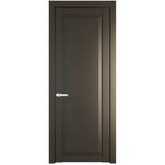 Межкомнатная дверь эмаль Profil Doors 1.1.1PD перламутр бронза глухая