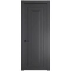 Межкомнатная дверь эмаль Profil Doors 28PA графит глухая