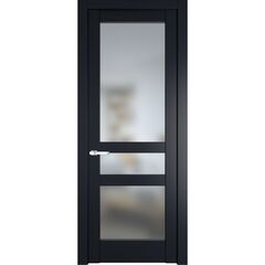 Межкомнатная дверь эмаль Profil Doors 4.5.2PD нэви блу остеклённая