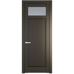 Межкомнатная дверь эмаль Profil Doors 3.3.2PM перламутр бронза остеклённая