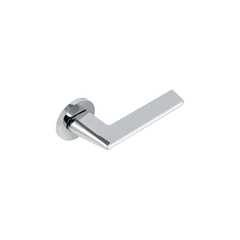 Дверная ручка RIVER S-486 CHROME - WHITE
