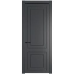 Межкомнатная дверь эмаль Profil Doors 27PA графит глухая