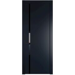 Межкомнатная дверь эмаль Profil Doors 21PA нэви блу со вставкой