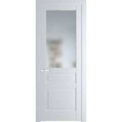 Межкомнатная дверь эмаль Profil Doors 3.5.3PD вайт остеклённая
