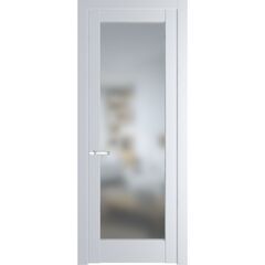 Межкомнатная дверь эмаль Profil Doors 3.1.2PD вайт остеклённая