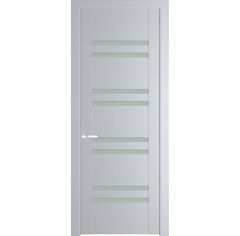 Межкомнатная дверь эмаль Profil Doors 1.6P лайт грей остеклённая