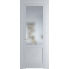 Межкомнатная дверь эмаль Profil Doors 1.2.2PM лайт грей остеклённая