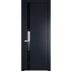 Межкомнатная дверь эмаль Profil Doors 1.2P нэви блу остеклённая