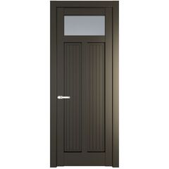 Межкомнатная дверь эмаль Profil Doors 3.4.2PM перламутр бронза остеклённая