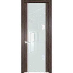 Межкомнатная дверь Profil Doors 1.7N дуб тобакко остеклённая