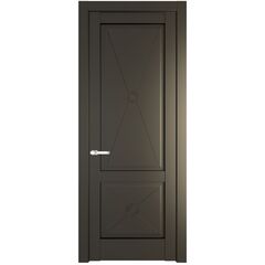 Межкомнатная дверь эмаль Profil Doors 1.2.1PM перламутр бронза глухая