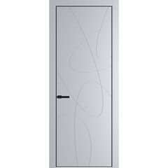 Межкомнатная дверь эмаль Profil Doors 6PA лайт грей глухая