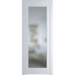 Межкомнатная дверь эмаль Profil Doors 1.1.2PM вайт остеклённая
