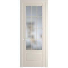Межкомнатная дверь эмаль Profil Doors 4.2.2 (р.12) PD кремовая магнолия остеклённая