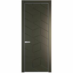 Межкомнатная дверь эмаль Profil Doors 9PE перламутр бронза глухая