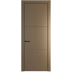 Межкомнатная дверь эмаль Profil Doors 13PA перламутр золото глухая