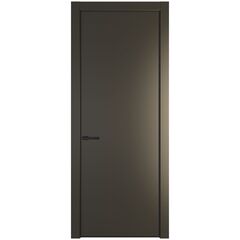 Межкомнатная дверь эмаль Profil Doors 1PA перламутр бронза глухая