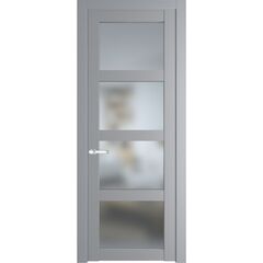 Межкомнатная дверь эмаль Profil Doors 2.4.2PD смоки остеклённая