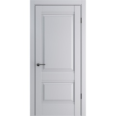 Межкомнатная дверь экошпон ДП 51 silver gray