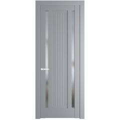 Межкомнатная дверь эмаль Profil Doors 3.5.1PM смоки остеклённая