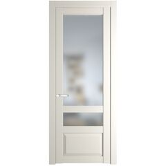 Межкомнатная дверь эмаль Profil Doors 2.5.4PD перламутр белый остеклённая