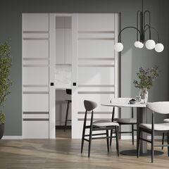 Пенал двустворчатый K-PUSH Profil Doors 1.6P вайт