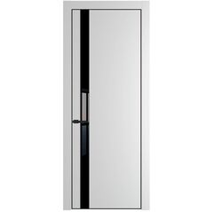 Межкомнатная дверь эмаль Profil Doors 18PA крем вайт со вставкой