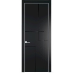 Межкомнатная дверь эмаль Profil Doors 3PE блэк глухая