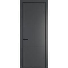 Межкомнатная дверь эмаль Profil Doors 13PA графит глухая