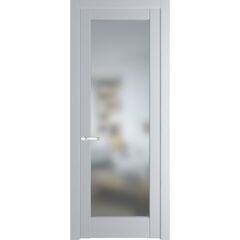 Межкомнатная дверь эмаль Profil Doors 3.1.2PD лайт грей остеклённая
