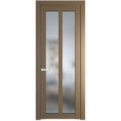 Межкомнатная дверь эмаль Profil Doors 2.7.2PD перламутр золото остеклённая