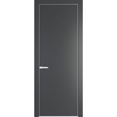 Межкомнатная дверь эмаль Profil Doors 1PE графит глухая