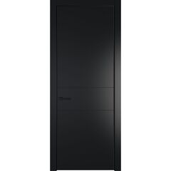 Межкомнатная дверь эмаль Profil Doors 14PA блэк глухая