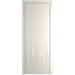 Межкомнатная дверь эмаль Profil Doors 7PE перламутр белый глухая